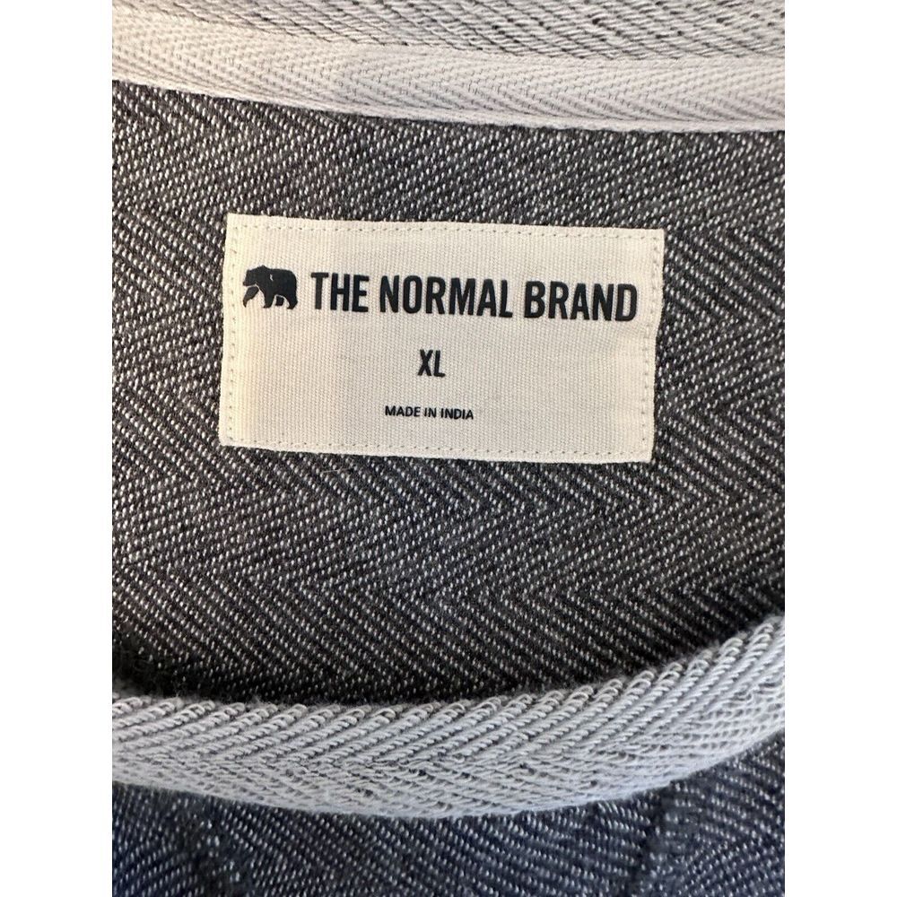 The Normal Brand Gray and White Sweatshirt - Picture 6 of 8